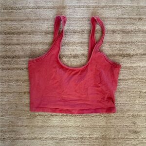 Free People Pink Crop Top